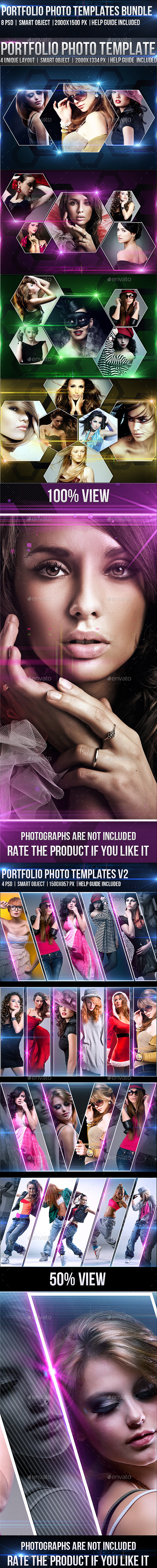 Portfolio Photo Template Bundle