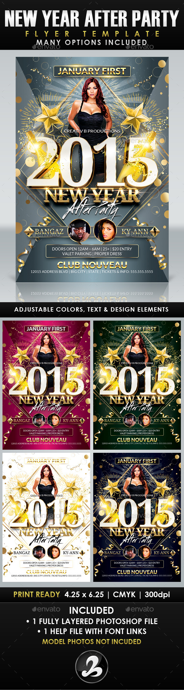 GraphicRiver New Year After Party Flyer Template 9819911 GraphicRiver New Year After Party Flyer Template 9819911