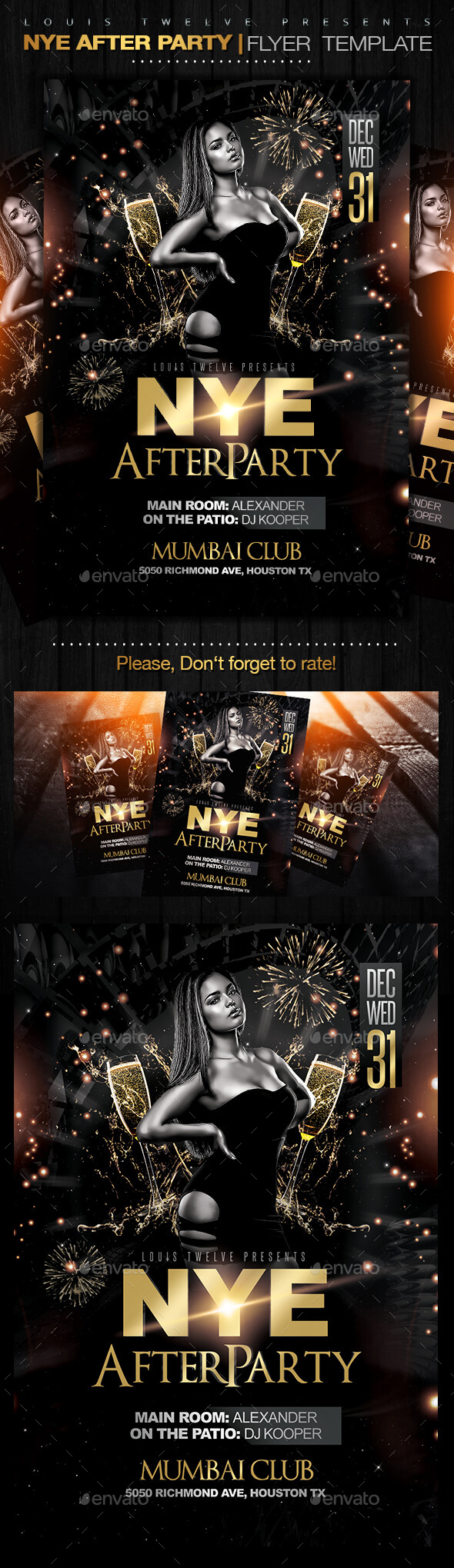 GraphicRiver NYE After Party Flyer Template 9821778 GraphicRiver NYE After Party Flyer Template 9821778