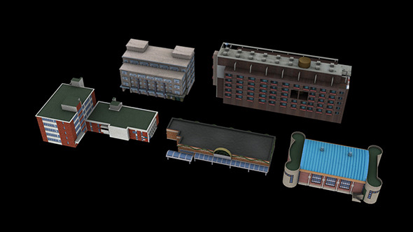 3DOcean Building Package A07 9822113 3DOcean Building Package A07 9822113