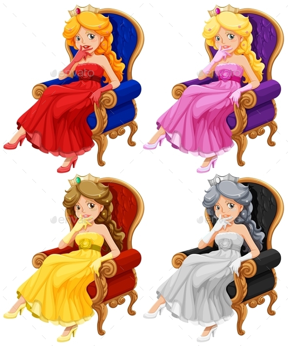 GraphicRiver Princesses 9822364 GraphicRiver Princesses 9822364