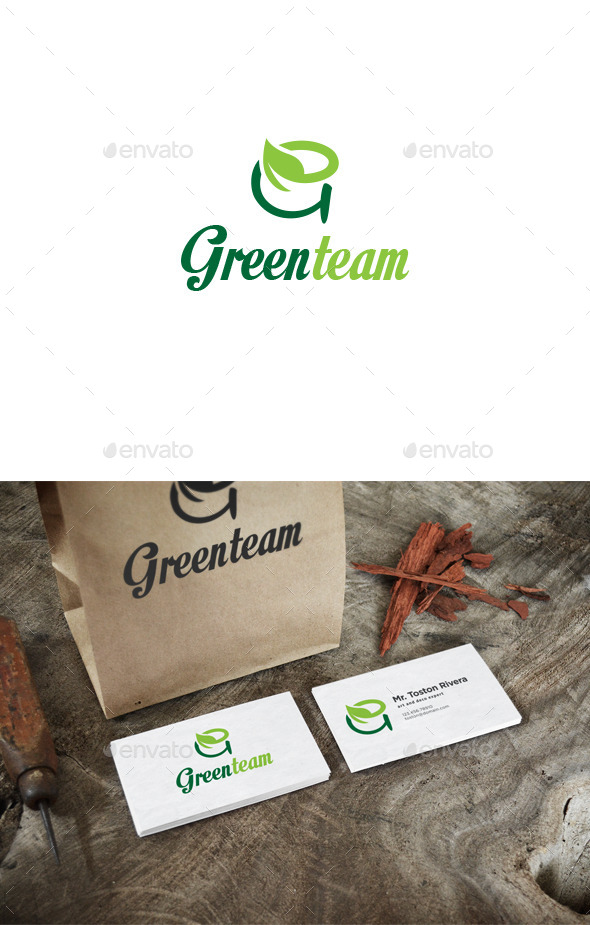 GraphicRiver Greenteam Logo 9716916 GraphicRiver Greenteam Logo 9716916