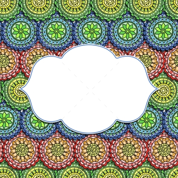 GraphicRiver Floral Frame 9823644 GraphicRiver Floral Frame 9823644