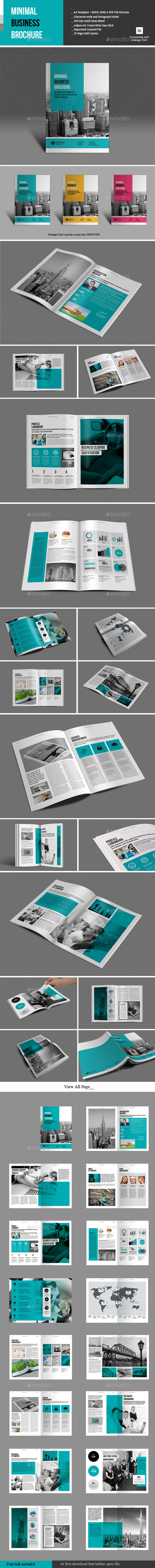 GraphicRiver Minimal Business Brochure 9787010 GraphicRiver Minimal Business Brochure 9787010