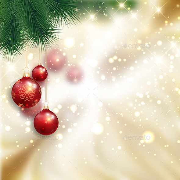 GraphicRiver Christmas Bauble Background 9825407 GraphicRiver Christmas Bauble Background 9825407