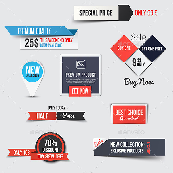 GraphicRiver Collection of Sale Discount Styled Banners 9826019 GraphicRiver Collection of Sale Discount Styled Banners 9826019
