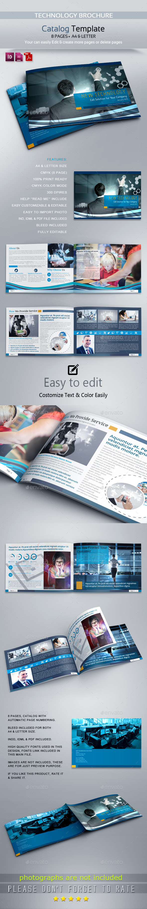 GraphicRiver Technology Brochure Catalog Template 9827166 GraphicRiver Technology Brochure Catalog Template 9827166