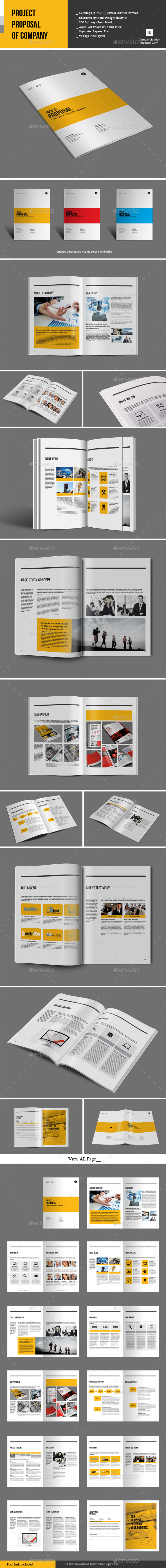 GraphicRiver Project Proposal of Company 9827510 GraphicRiver Project Proposal of Company 9827510