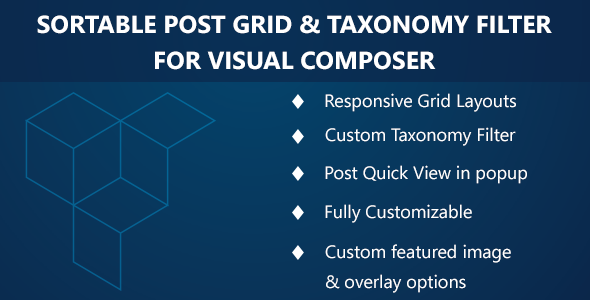 21. Visual Composer - Sortable Grid & Taxonomy filter