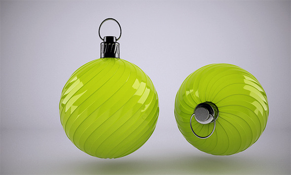 Christmas Ball - 5 (VrayC4D) - 3DOcean Item for Sale
