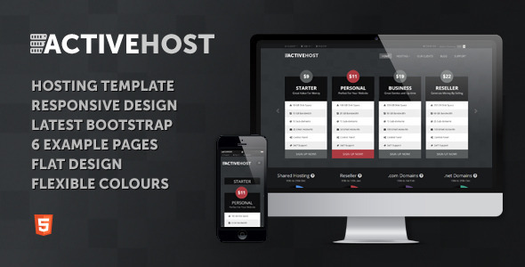 Active Host - Responsive HTML/CSS Hosting Template