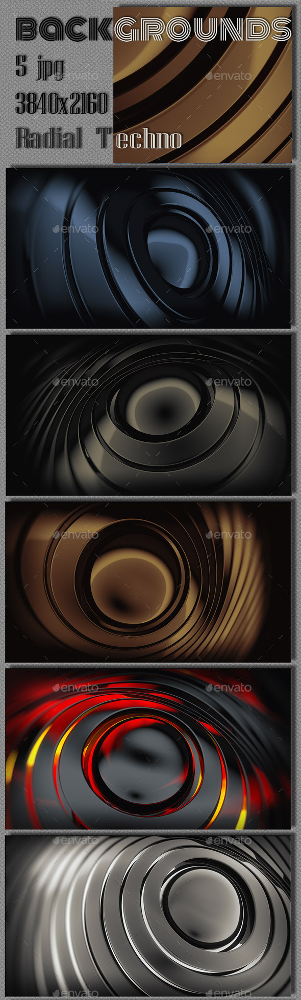 GraphicRiver Hi-tech Radial Techno 3D 9829630 GraphicRiver Hi-tech Radial Techno 3D 9829630