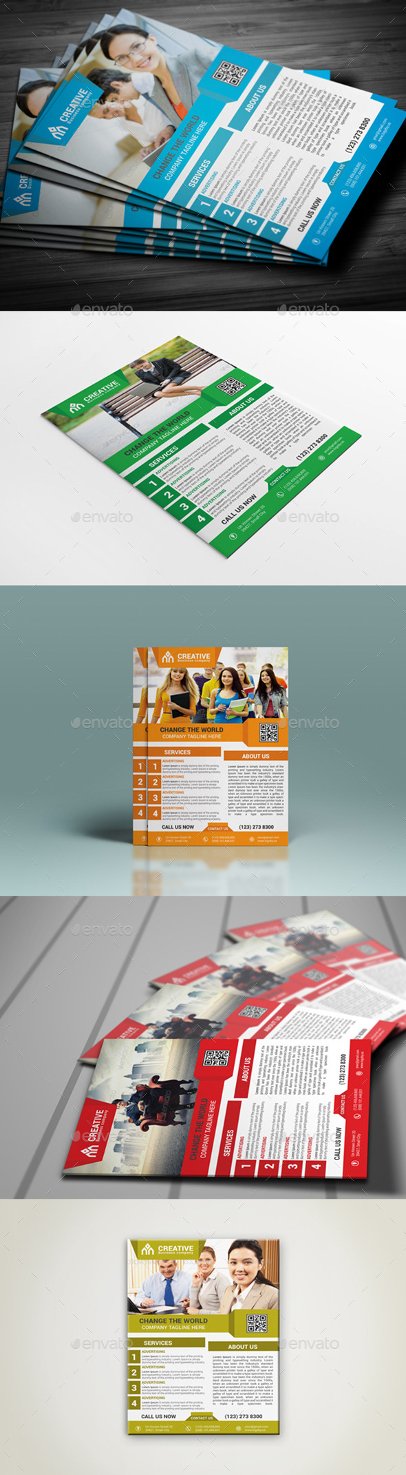 GraphicRiver Creative Corporate Flyer Template 9831304 GraphicRiver Creative Corporate Flyer Template 9831304