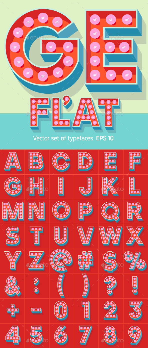 GraphicRiver Lamp Alphabet 9831760 GraphicRiver Lamp Alphabet 9831760