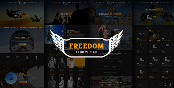ThemeForest Freedom Extreme Club Powerful HTML Template 9738611 ThemeForest Freedom Extreme Club Powerful HTML Template 9738611