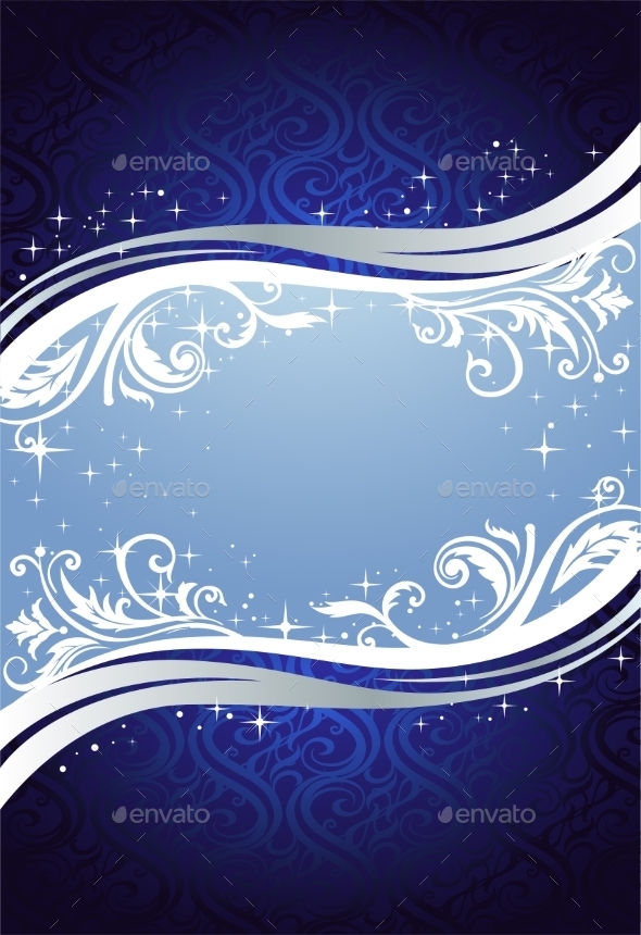 GraphicRiver Blue Christmas Background 9833905 GraphicRiver Blue Christmas Background 9833905