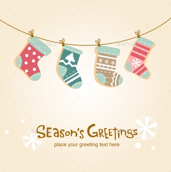 GraphicRiver Christmas Stockings 9833998 GraphicRiver Christmas Stockings 9833998