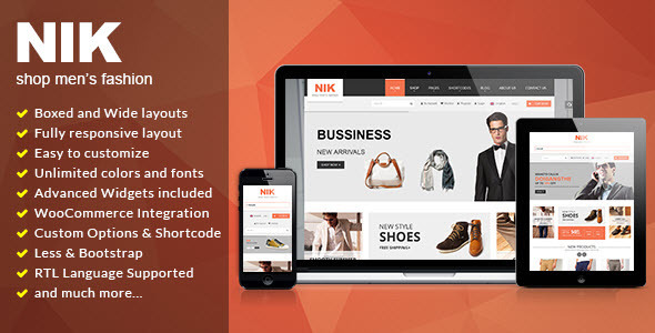 Nik Responsive WooCommerce WordPress Theme Nik Responsive WooCommerce WordPress Theme