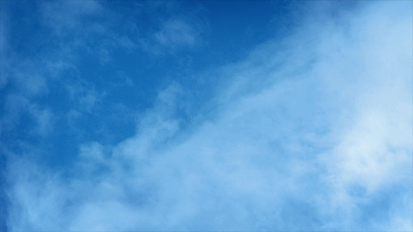 Clouds Moving Fast Across Blue Sky Clouds Moving Fast Across Blue Sky