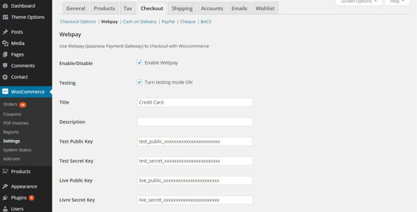 CodeCanyon Webpay for Woocommerce Japanese Payment Gateway 9818051 CodeCanyon Webpay for Woocommerce Japanese Payment Gateway 9818051
