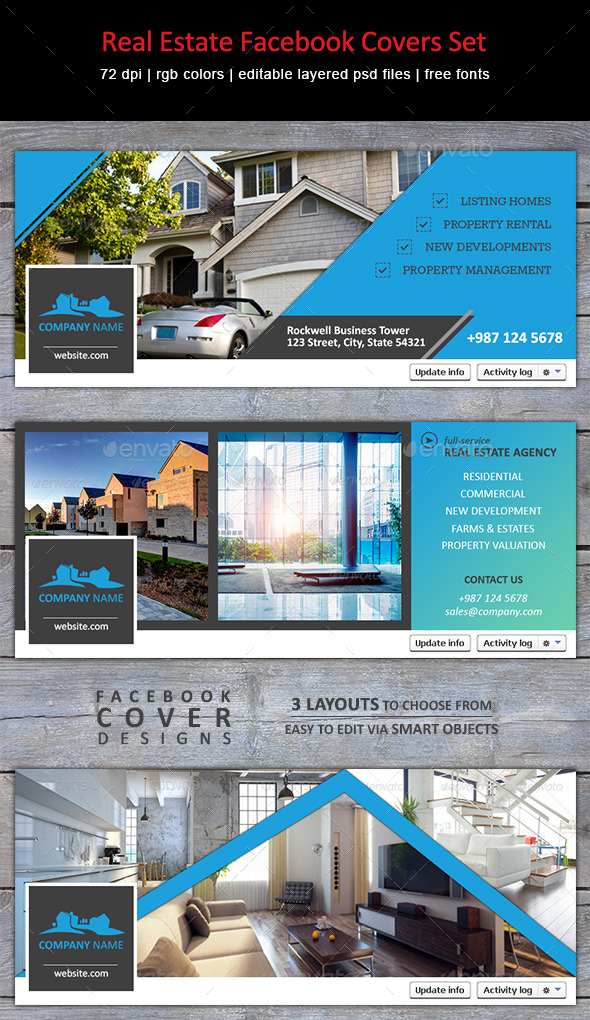GraphicRiver Real Estate Facebook Covers Set 9835777 GraphicRiver Real Estate Facebook Covers Set 9835777