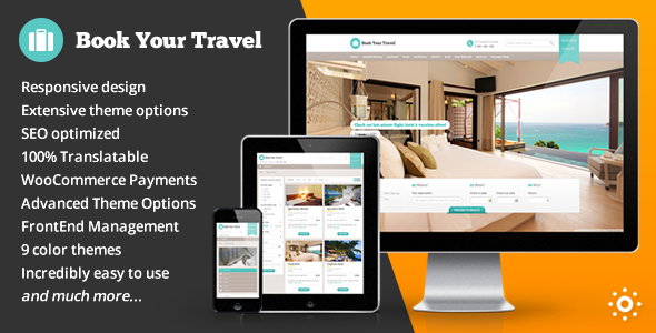 Book Your Travel Online Booking WordPress Theme Book Your Travel Online Booking WordPress Theme