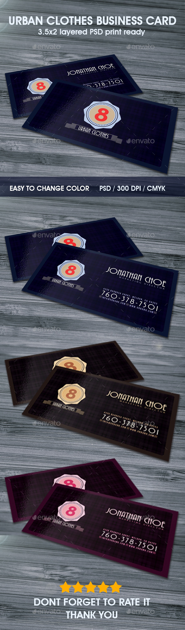GraphicRiver Urban Clothes Business Card 9837935 GraphicRiver Urban Clothes Business Card 9837935