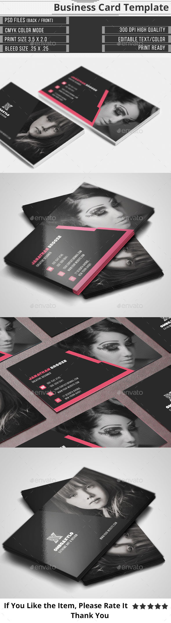 GraphicRiver Photography Business Card 9838065 GraphicRiver Photography Business Card 9838065