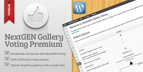 NextGEN Gallery Voting Premium NextGEN Gallery Voting Premium