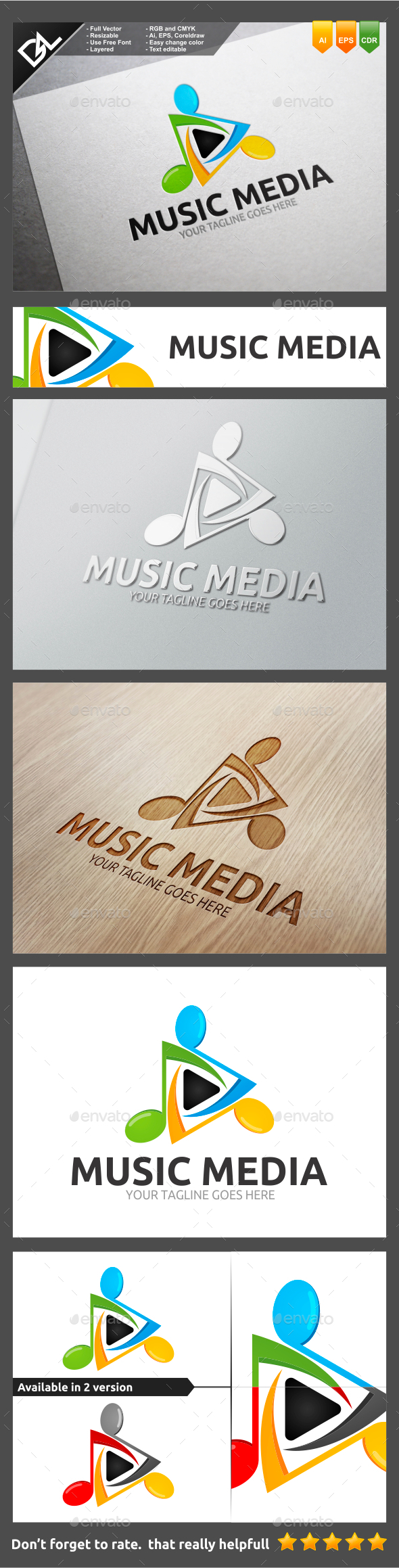 GraphicRiver Music Media 9802988 GraphicRiver Music Media 9802988