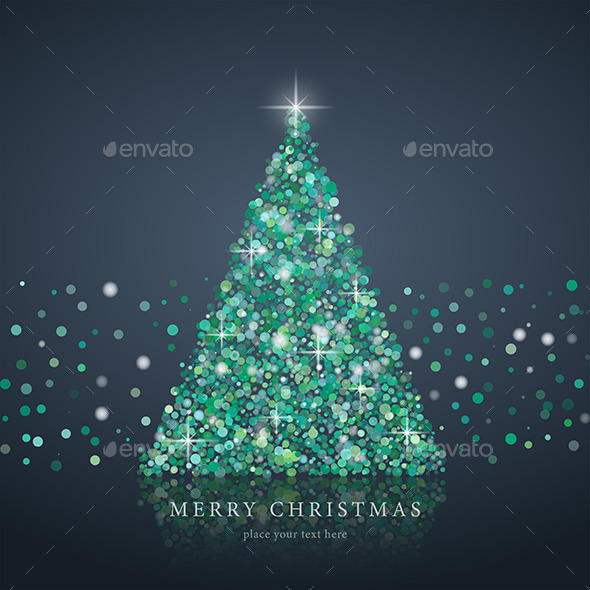 GraphicRiver Christmas Tree From Light Background 9839669 GraphicRiver Christmas Tree From Light Background 9839669
