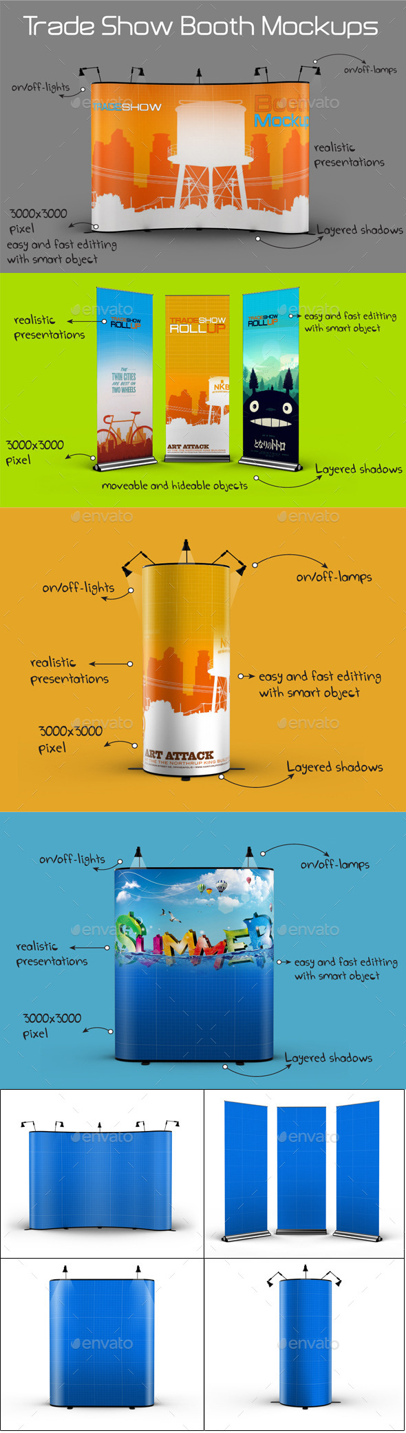 GraphicRiver Trade Show Mockups 9840633 GraphicRiver Trade Show Mockups 9840633