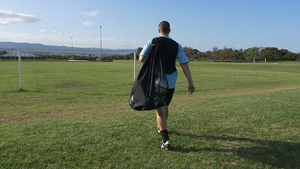 VideoHive Football Soccer Player Walking to the Fields 9840698 VideoHive Football Soccer Player Walking to the Fields 9840698