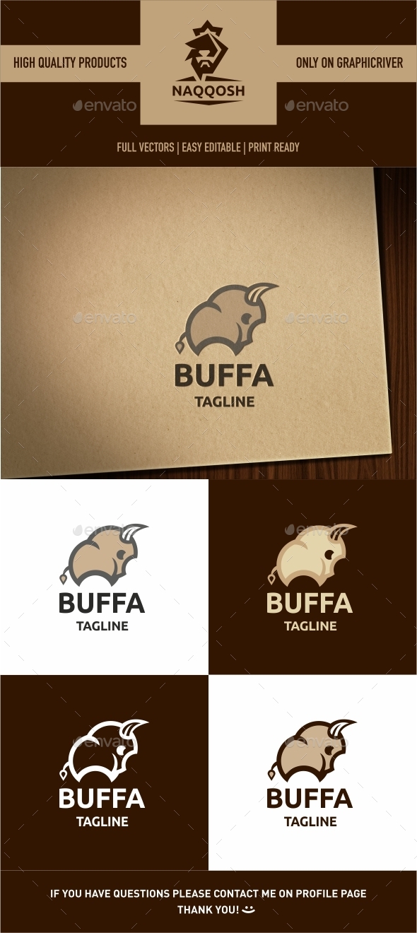 Buffalo Logo Template