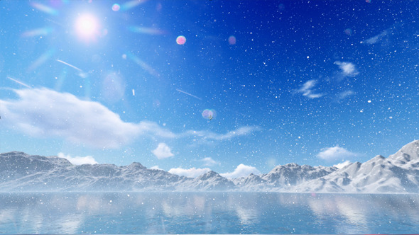 Snow Mountains Landscape Snow Mountains Landscape