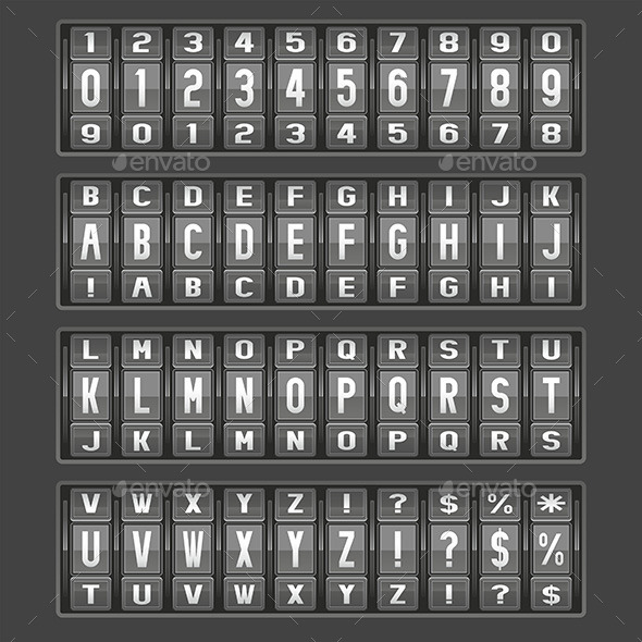 GraphicRiver Alphabet Mechanical Panel 9843751 GraphicRiver Alphabet Mechanical Panel 9843751