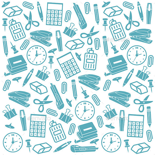 GraphicRiver Office Supplies Background 9843774 GraphicRiver Office Supplies Background 9843774