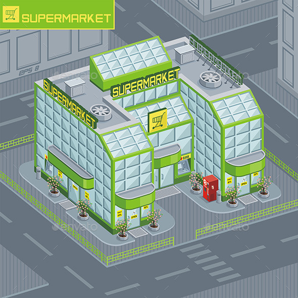 GraphicRiver Supermarket 9843850 GraphicRiver Supermarket 9843850