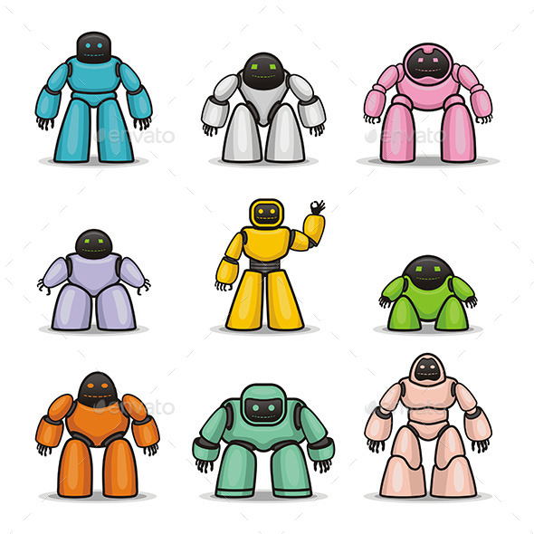 GraphicRiver Robots 9844559 GraphicRiver Robots 9844559