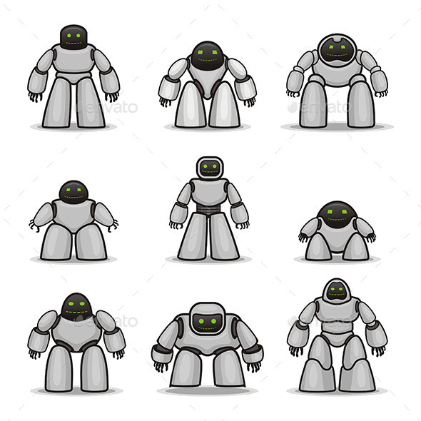 GraphicRiver Robots 9844565 GraphicRiver Robots 9844565