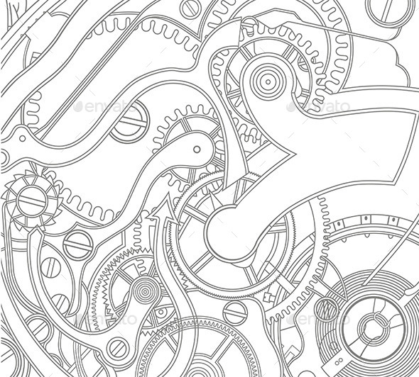 GraphicRiver Gears Pattern 9844997 GraphicRiver Gears Pattern 9844997