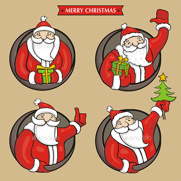 GraphicRiver Santa Claus 9845014 GraphicRiver Santa Claus 9845014