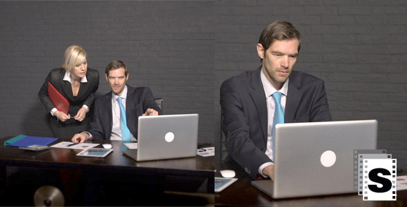 Working In Office Working In Office