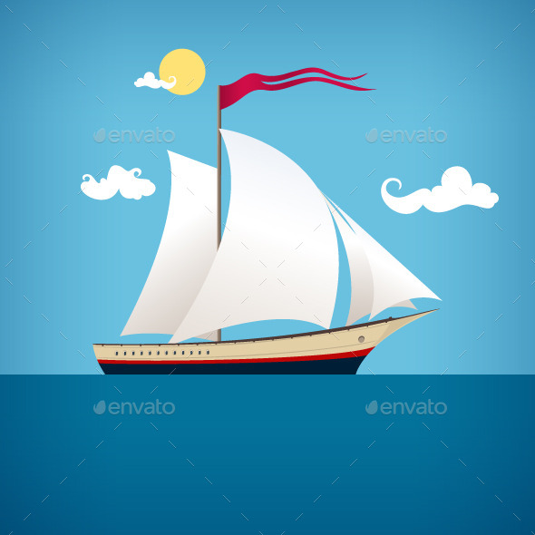 GraphicRiver Sailing Vessel 9845116 GraphicRiver Sailing Vessel 9845116