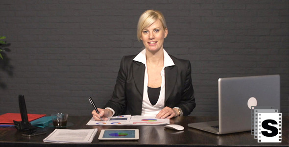 Businesswoman Working Businesswoman Working