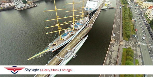 Cruise Ship and Boat Aerial 2 Cruise Ship and Boat Aerial 2