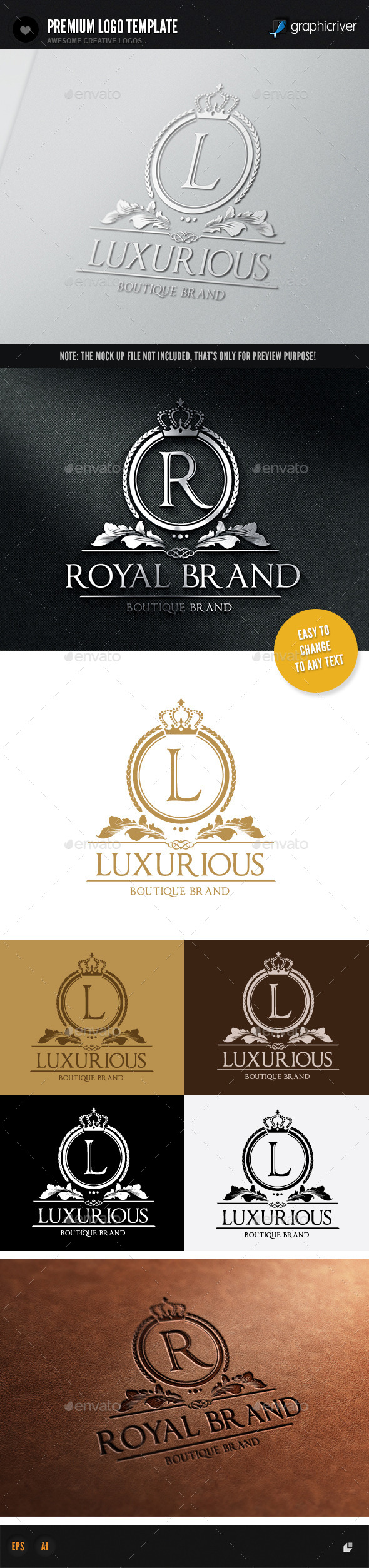 GraphicRiver Luxurious Brand 9846671 GraphicRiver Luxurious Brand 9846671