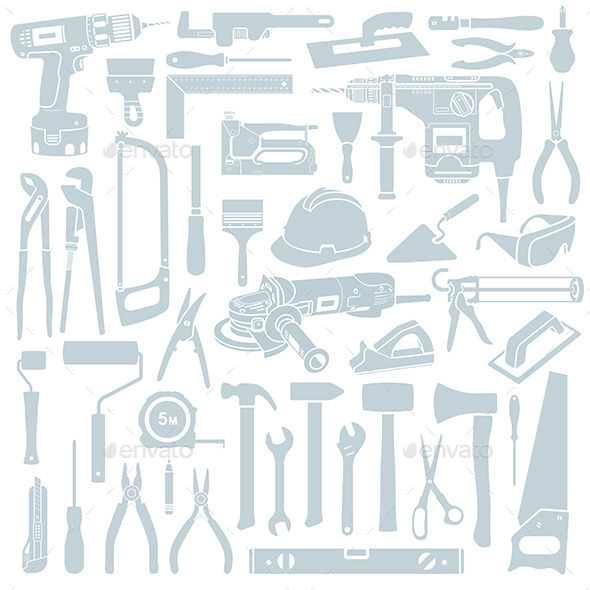 GraphicRiver Tools Set 9847113 GraphicRiver Tools Set 9847113