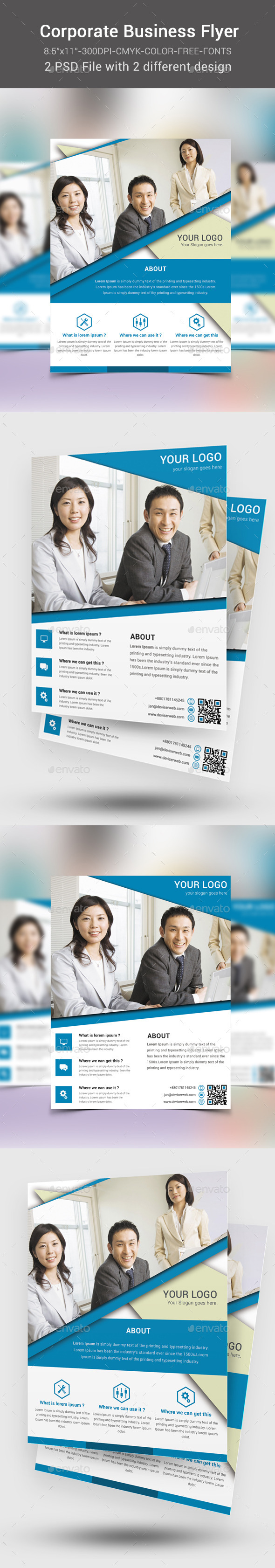 GraphicRiver Corporate Business Flyer Template 9809744 GraphicRiver Corporate Business Flyer Template 9809744