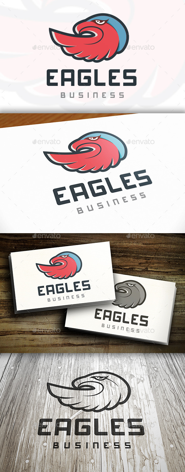 GraphicRiver Eagle Team Logo 9847465 GraphicRiver Eagle Team Logo 9847465